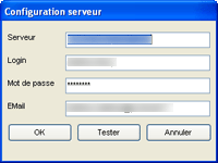 Configuration de OutBackup